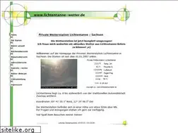 Sites similar to lichtentanne-wetter.de