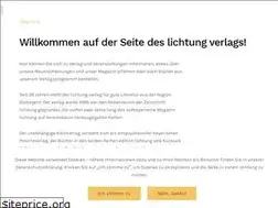 Sites similar to lichtung-verlag.de