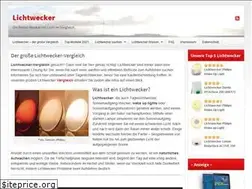 Sites similar to lichtwecker-info.de