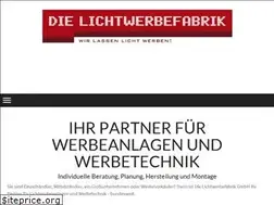 Sites similar to lichtwerbefabrik.de
