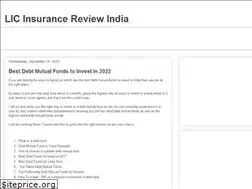 Sites similar to licinsurancereview.blogspot.com