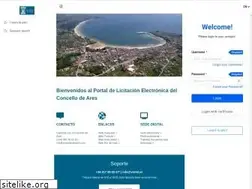 Sites similar to licitacionelectronica.concellodeares.com