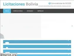 Sites similar to licitaciones.com.bo