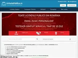 Sites similar to licitatiapublica.ro