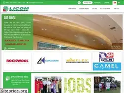 Sites similar to licom.com.vn