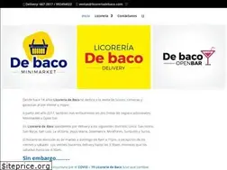 Sites similar to licoreriadebaco.com