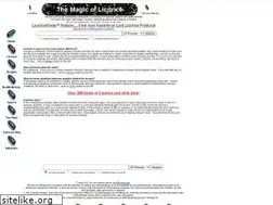 Sites similar to licorice.org