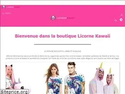 Sites similar to licorne-kawaii.com