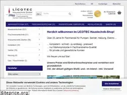 Sites similar to licotec-shop24.de