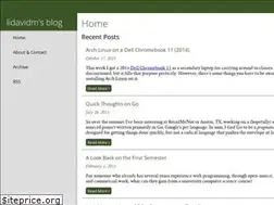 Sites similar to lidavidm.github.io