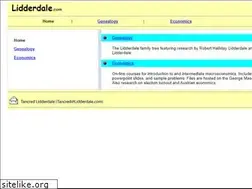 Sites similar to lidderdale.com
