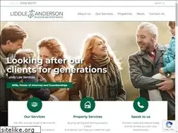 Sites similar to liddleandanderson.co.uk