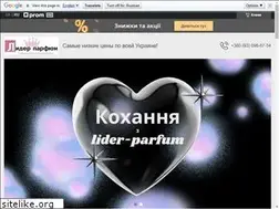 Sites similar to lider-parfum.com.ua