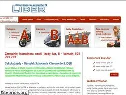 Sites similar to lider.auto.pl