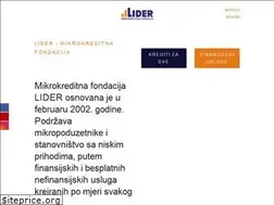 Sites similar to lider.ba