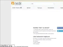Sites similar to lider.nedir.com