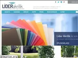 Sites similar to liderakrilik.com