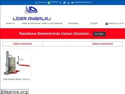 Sites similar to liderambalaj.com.tr