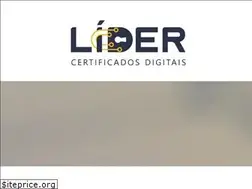Sites similar to lidercertificadosdigitais.com.br