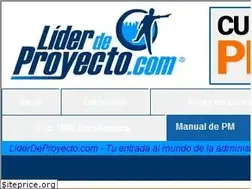 Sites similar to liderdeproyecto.com