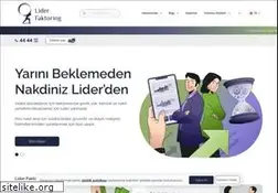 Sites similar to liderfaktoring.com.tr