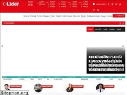 Sites similar to lidergazete.com