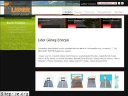 Sites similar to lidergunesenerjisi.com