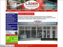 Sites similar to liderhaliyikama.com.tr
