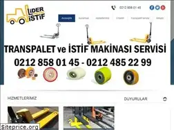 Sites similar to lideristif.com