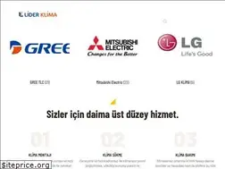 Sites similar to liderklima.com.tr