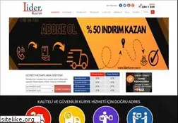 Sites similar to liderkurye.com.tr