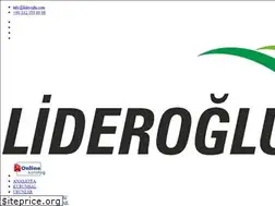 Sites similar to lideroglu.com