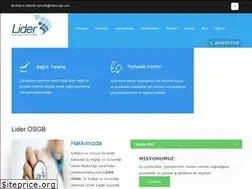 Sites similar to liderosgb.com