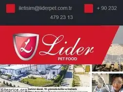 Sites similar to liderpet.com.tr