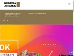 Sites similar to lidersanambalaj.com