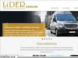 Sites similar to liderturizm.com.tr
