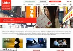 Sites similar to lidex.com.pl