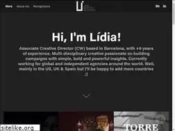 Sites similar to lidiabartroli.myportfolio.com