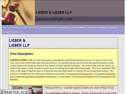 Sites similar to lieberlegal.com