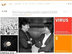 Sites similar to liebert-roeth.de