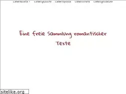 Sites similar to liebesbriefe.ch