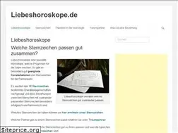 Sites similar to liebeshoroskope.de