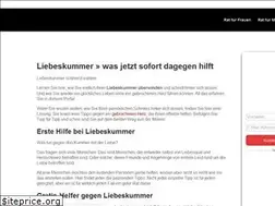 Sites similar to liebeskummer.biz