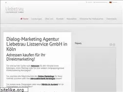 Sites similar to liebetrau-listservice.de