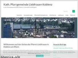 Sites similar to liebfrauen-koblenz.de