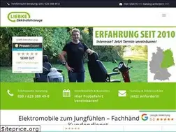 Sites similar to liebke-elektrofahrzeuge.de
