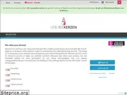 Sites similar to lieblingskerzen.de