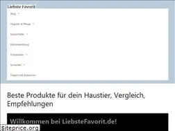 Sites similar to liebstefavorit.de