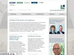 Sites similar to liechtenstein-institut.li