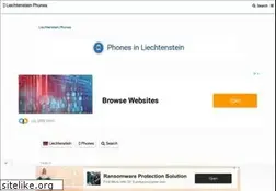 Sites similar to liechtensteintelephones.com